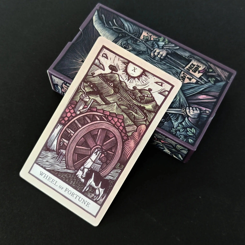 The Lord of The Rings Tarot – Iconic 78-Card Deck Featuring Classic Characters & Scenes from Middle-earth, Rider-Waite Inspired