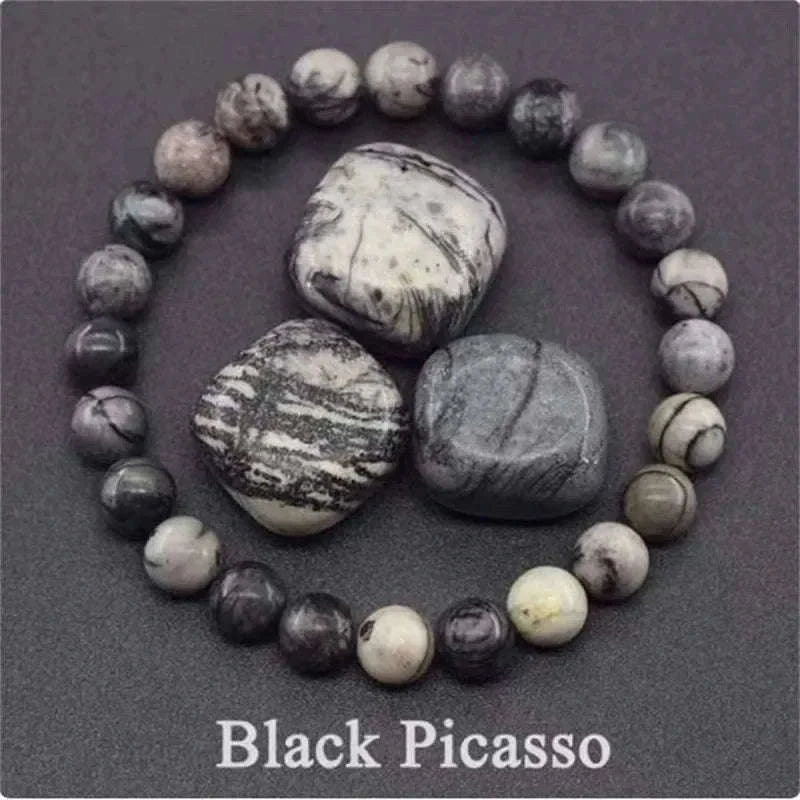 🔮 The "Master Healer" Collection: Natural Amethyst, Tiger Eye & Quartz Reiki Energy Bracelets