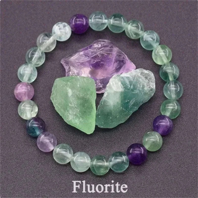 🔮 The "Master Healer" Collection: Natural Amethyst, Tiger Eye & Quartz Reiki Energy Bracelets