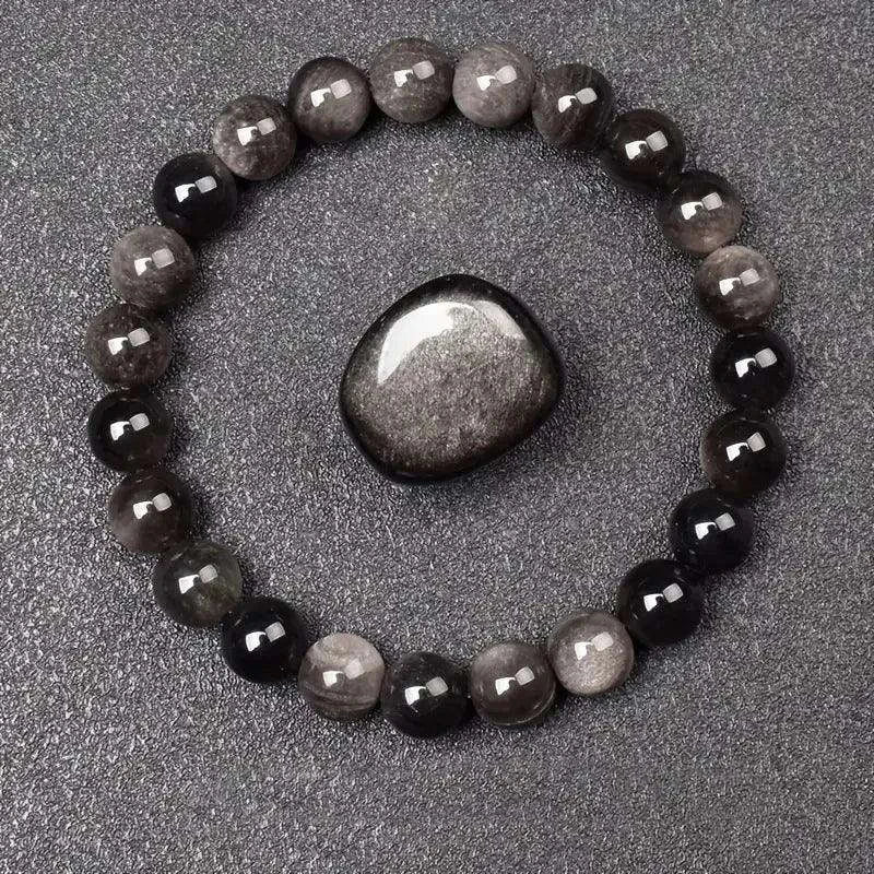 🔮 The "Master Healer" Collection: Natural Amethyst, Tiger Eye & Quartz Reiki Energy Bracelets