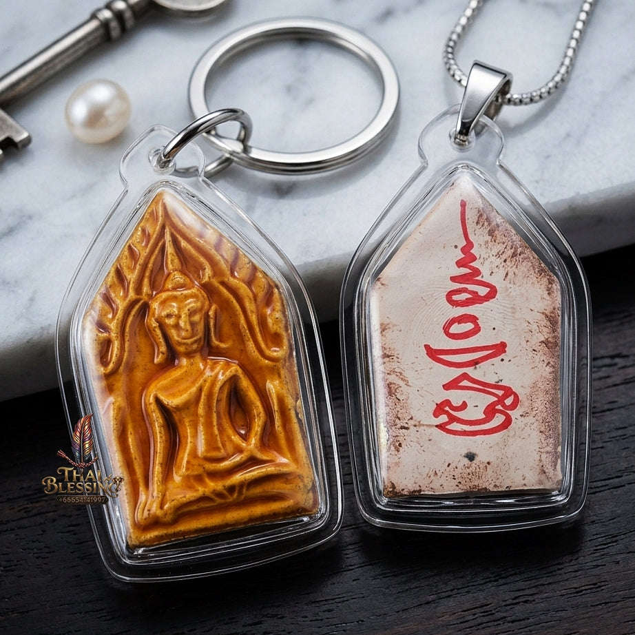 💥 THE MASTERPIECE OF CHARM & TREASURY WEALTH: THE LUANG PHI TOR WAT MANEEWONG KHUN PHAEN SANEH PHOCHASAP (POWDER EDITION)! Thai Blessing Co By RURUECHA