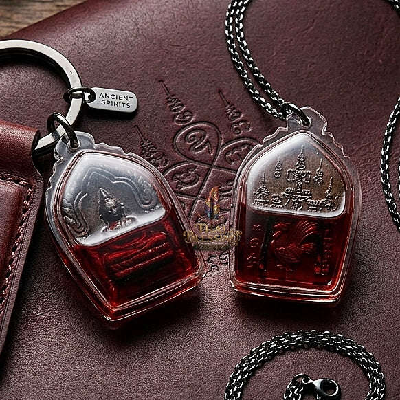 💥 THE MASTERPIECE OF NORTHERN LANNA SEDUCTION & LEGENDARY KAI KUK MAGIC: THE ACHAN NAN DAENG KHUNPHAEN KAI KUK (CHARM HERB & RED WAX OIL IMMERSION EDITION)! Thai Blessing Co By RURUECHA