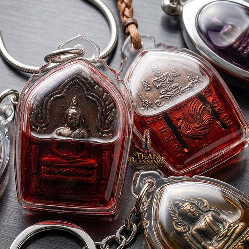 💥 THE MASTERPIECE OF NORTHERN LANNA SEDUCTION & LEGENDARY KAI KUK MAGIC: THE ACHAN NAN DAENG KHUNPHAEN KAI KUK (CHARM HERB & RED WAX OIL IMMERSION EDITION)! Thai Blessing Co By RURUECHA