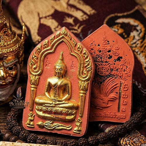 💥 THE MASTERPIECE OF PINK LANNA SEDUCTION & LEGENDARY KAI KUK CHARM: THE ACHAN NAN DAENG KHUNPHAEN KAI KUK (PINK SANEH HERB EDITION)! Thai Blessing Co By RURUECHA