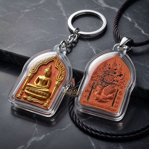 💥 THE MASTERPIECE OF PINK LANNA SEDUCTION & LEGENDARY KAI KUK CHARM: THE ACHAN NAN DAENG KHUNPHAEN KAI KUK (PINK SANEH HERB EDITION)! Thai Blessing Co By RURUECHA