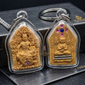 💥 THE MASTERPIECE OF TRI-MASTER SANGHA BLESSINGS & PRISTINE SEDUCTION: THE THREE-MASTER KHUN PHAEN SANTS (WHITE SANEH HERB MATRIX, BE 2556)! Thai Blessing Co By RURUECHA