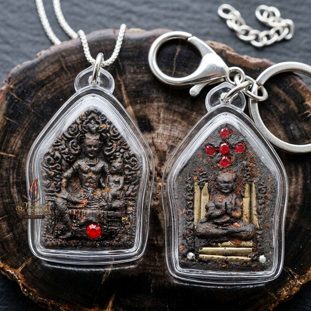 💥 THE MASTERPIECE OF TRI-MASTER SANGHA BLESSINGS & TIMELESS SEDUCTION: THE THREE-MASTER KHUN PHAEN SANEH (HERB MATRIX EDITION)! Thai Blessing Co By RURUECHA