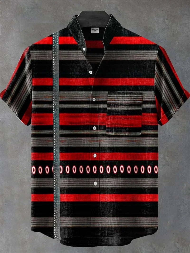 ✨ The Melodic Horizon 3D Social Hawaiian Shirt: Premium Men's Casual Summer Top – Featuring Hyper-Realistic College Music Graphics, Breathable Quick-Dry Fabric, and Signature Beach-to-Campus Silhouette HY637