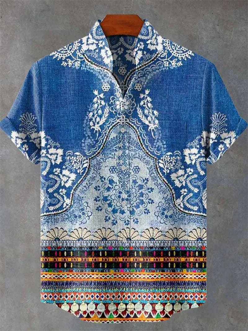 ✨ The Melodic Horizon 3D Social Hawaiian Shirt: Premium Men's Casual Summer Top – Featuring Hyper-Realistic College Music Graphics, Breathable Quick-Dry Fabric, and Signature Beach-to-Campus Silhouette HY638