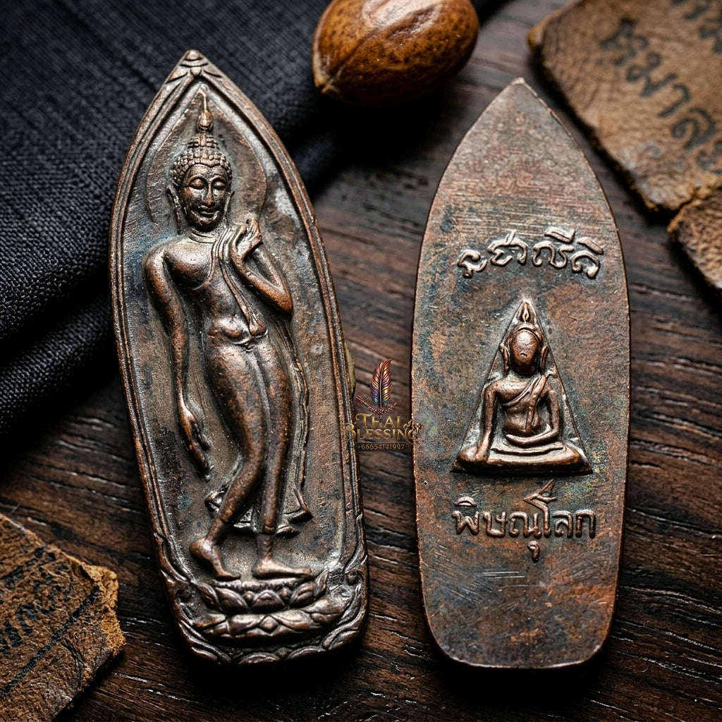 🪙 THE MONUMENTAL 1971 WAT NANG PHAYA CHAKRAPATRI TRILLION-METTA & CAREER-ASCENT SOVEREIGNTY: THE PHRA LELA LANG PHRA NANG PHAYA - ROM DAM COPPER EDITION Thai Blessing Co By RURUECHA