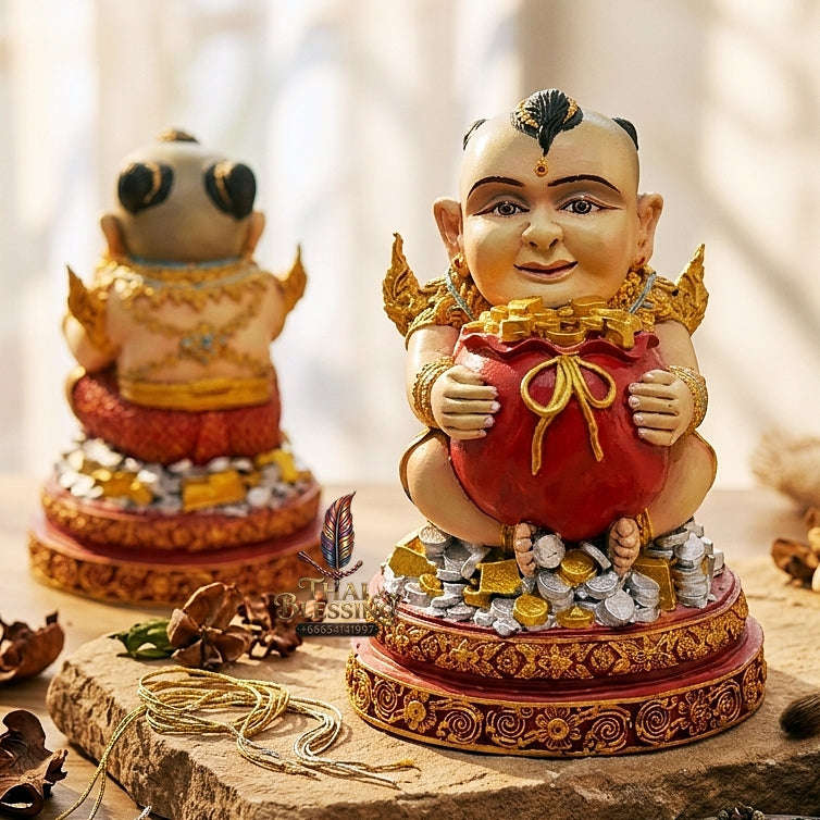 🌟 THE MONUMENTAL AYUTTHAYA MASTERPIECE OF LEGENDARY OCCULT NECROMANCY, ALCHEMICAL MINERAL POWDER & SUPREME CHILD SPIRIT SOVEREIGNTY: KUMAN THONG Thai Blessing Co By RURUECHA