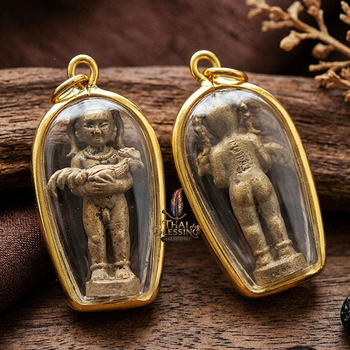 👶 THE MONUMENTAL BANGKOK ESOTERIC MASTERPIECE OF POWERFUL PHRAI KUMARN NECROMANCY, KUMAN KIM HENG Thai Blessing Co By RURUECHA