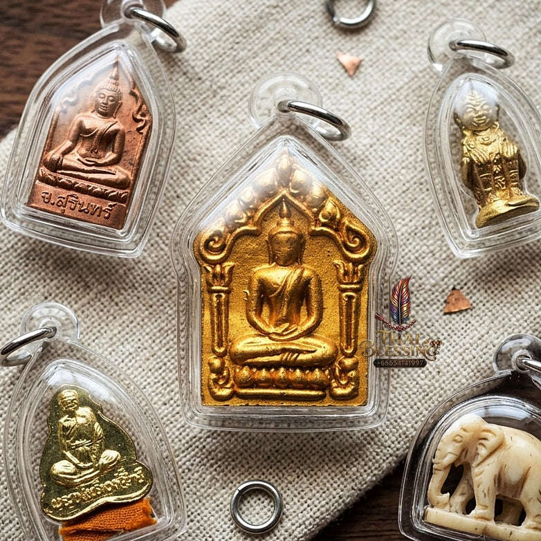 💥 THE MONUMENTAL BORDERLANDS-LINEAGE MASTERPIECE OF CAMBODIAN-THAI GHOST-POWDER ALCHEMY: "PHRA KHUNPHAEN PHONG PHOY KUMAR - BURAPHA SONG PHAENDIN Thai Blessing Co By RURUECHA