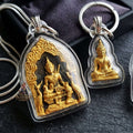 💥 THE MONUMENTAL CAVE-LINEAGE MASTERPIECE OF GOLD-GILDED ADORNMENT & LEKLAI MINERAL ALCHEMY: PHRA KHUN PHAEN PAT THONG ROI RAE LEKLAI Thai Blessing Co By RURUECHA