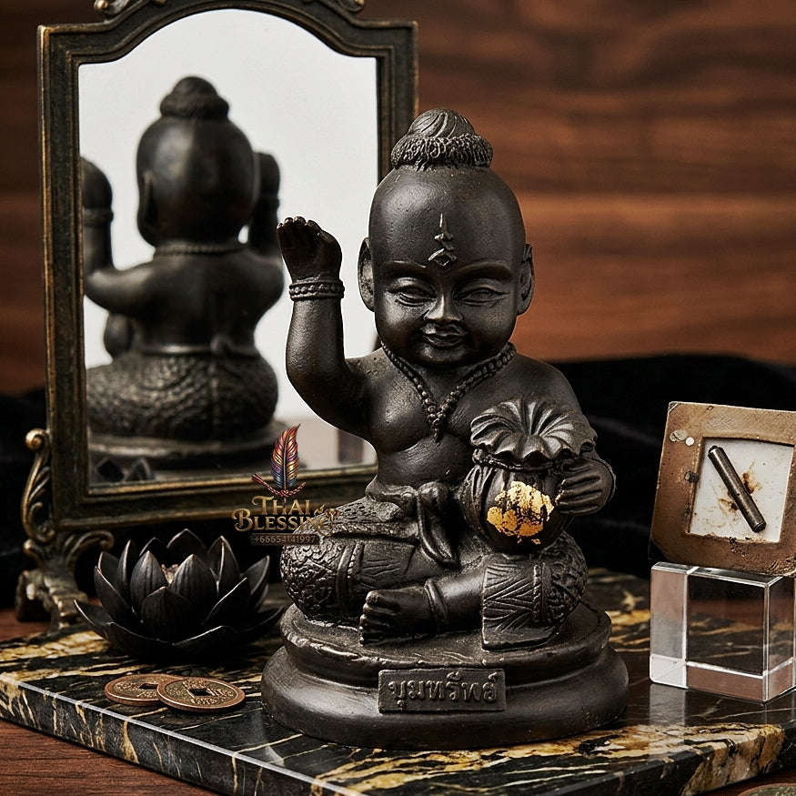 🟢 THE MONUMENTAL CENTRAL THAILAND MASTERPIECE OF MOUNTAIN TEMPLE NECROMANCY, VIBRANT RESIN SCULPTURE & TREASURE-HOARDING SOVEREIGNTY: KUMAN KHUM SAP Thai Blessing Co By RURUECHA