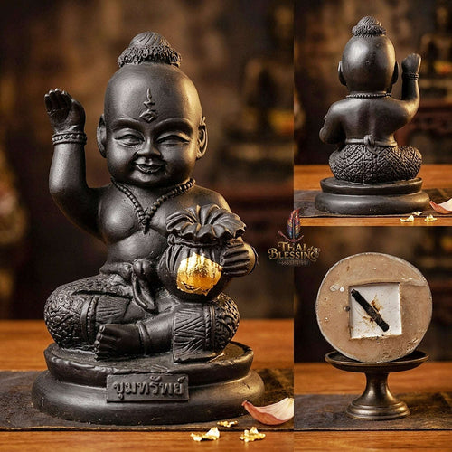 🟢 THE MONUMENTAL CENTRAL THAILAND MASTERPIECE OF MOUNTAIN TEMPLE NECROMANCY, VIBRANT RESIN SCULPTURE & TREASURE-HOARDING SOVEREIGNTY: KUMAN KHUM SAP Thai Blessing Co By RURUECHA