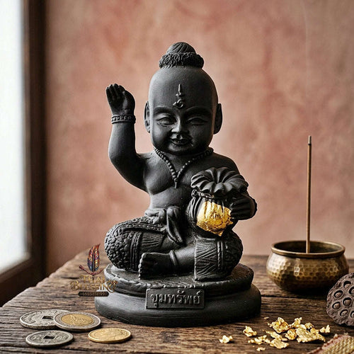 🟢 THE MONUMENTAL CENTRAL THAILAND MASTERPIECE OF MOUNTAIN TEMPLE NECROMANCY, VIBRANT RESIN SCULPTURE & TREASURE-HOARDING SOVEREIGNTY: KUMAN KHUM SAP Thai Blessing Co By RURUECHA