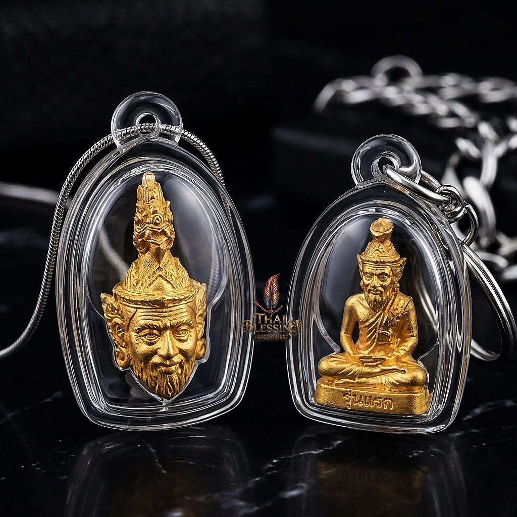 🥉 THE MONUMENTAL CENTRAL THAILAND MASTERPIECE OF NAGACIOUS SERPENT WISDOM, ALCHEMICAL SAMRITH BRONZE & SOVEREIGN SPIRITUAL MASTERY:  RUE SI PHUCHONG NAKHARAT Thai Blessing Co By RURUECHA