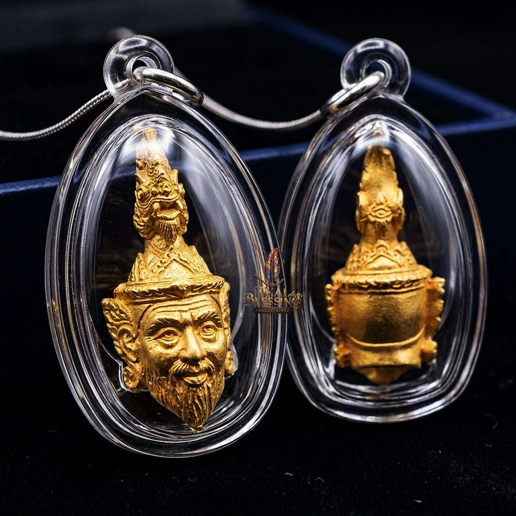 🥉 THE MONUMENTAL CENTRAL THAILAND MASTERPIECE OF NAGACIOUS SERPENT WISDOM, ALCHEMICAL SAMRITH BRONZE & SOVEREIGN SPIRITUAL MASTERY:  RUE SI PHUCHONG NAKHARAT Thai Blessing Co By RURUECHA
