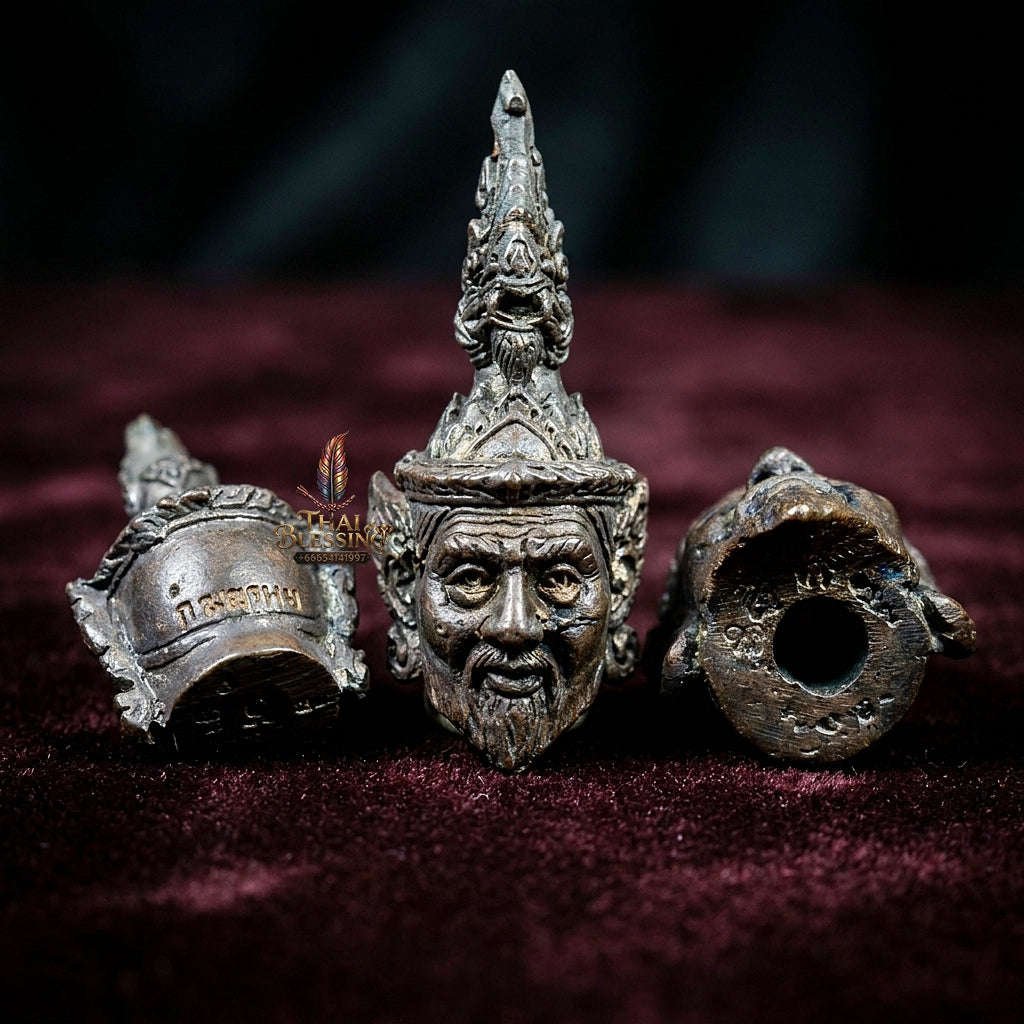 🐍 THE MONUMENTAL CENTRAL THAILAND MASTERPIECE OF NAGACIOUS SERPENT WISDOM, UNDERWORLD TREASURE SORCERY & SOVEREIGN SPIRITUAL MASTERY:  RUE SI PHUCHONG NAKHARAT Thai Blessing Co By RURUECHA