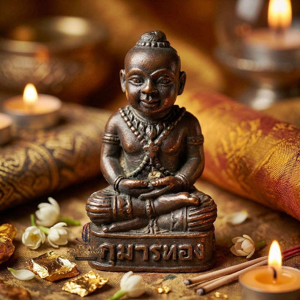 🪙 THE MONUMENTAL CHAINAT MASTERPIECE OF LEGENDARY WICHA TAT MAHA PHROM, BLACK-OXIDIZED COPPER & SUPREME SPIRIT SOVEREIGNTY: KUMAN THONG Thai Blessing Co By RURUECHA