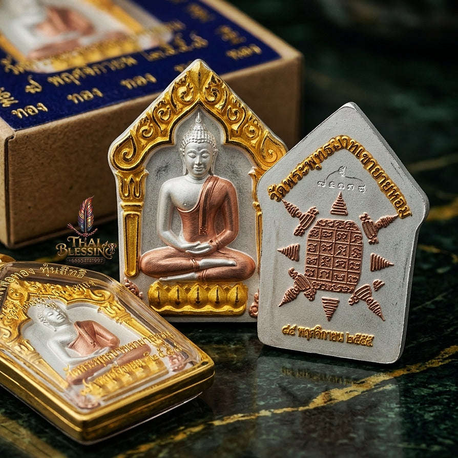 🥉 THE MONUMENTAL CHAIYAPHUM FOREST MASTERPIECE OF LEGENDARY KHUN PHAEN CHARISMA, ALCHEMICAL 3K-PLATED SAMRITH BRONZE & BILLIONAIRE WEALTH-PULLING SOVEREIGNTY PHRA KHUNPHAEN PHRAI KUMARN Thai Blessing Co By RURUECHA