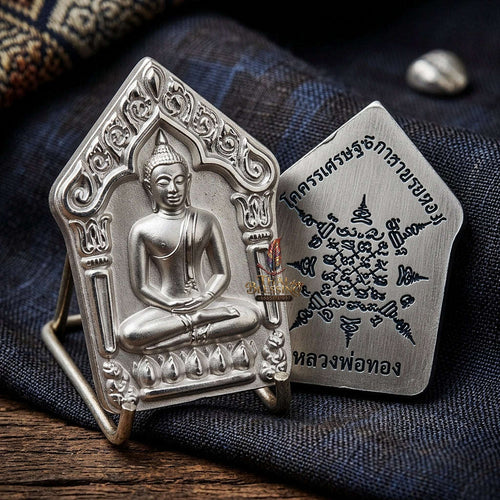 🥈 THE MONUMENTAL CHAIYAPHUM FOREST MASTERPIECE OF LEGENDARY KHUN PHAEN CHARISMA, ALCHEMICAL SILVER-PLATED SAMRITH BRONZE & BILLIONAIRE WEALTH-PULLING SOVEREIGNTY: PHRA KHUNPHAEN PHRAI KUMAR Thai Blessing Co By RURUECHA