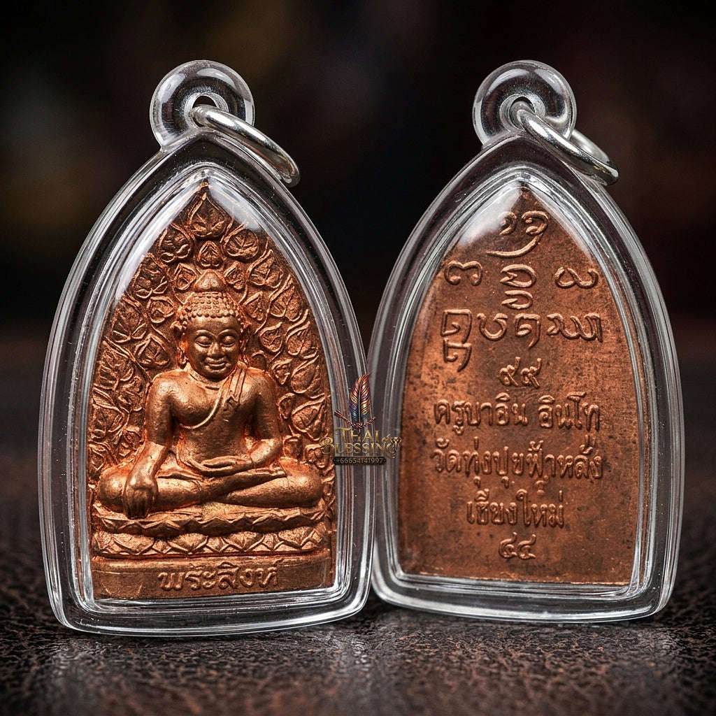 💥 THE MONUMENTAL CHIANG MAI LANNATHAI FOREST-LINEAGE MASTERPIECE OF BODHI-TREE BUDDHA SOVEREIGNTY & IMMACULATE BLESSINGS: PHRA SINGH POK PHO Thai Blessing Co By RURUECHA