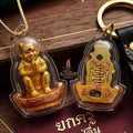 🥇 THE MONUMENTAL CHIANG MAI MASTERPIECE OF FOREST-TEMPLE NECROMANCY, GOLDEN FINISH & ULTIMATE MAHA SANEH SOVEREIGNTY: KUMAN THONG Thai Blessing Co By RURUECHA