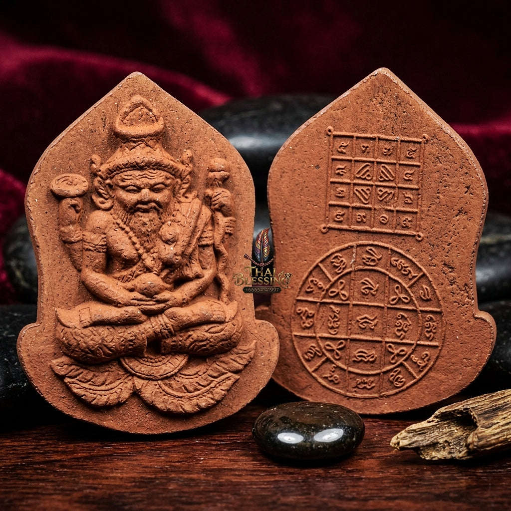 🌿 THE MONUMENTAL ESOTERIC FOREST MASTERPIECE OF DIVINE PRESERVATION, METALLIC ALCHEMY & SUPREME SOVEREIGNTY: RUE SI NARAI - 108 HERB & LEEKLAI IRON PILLAR EDITION Thai Blessing Co By RURUECHA