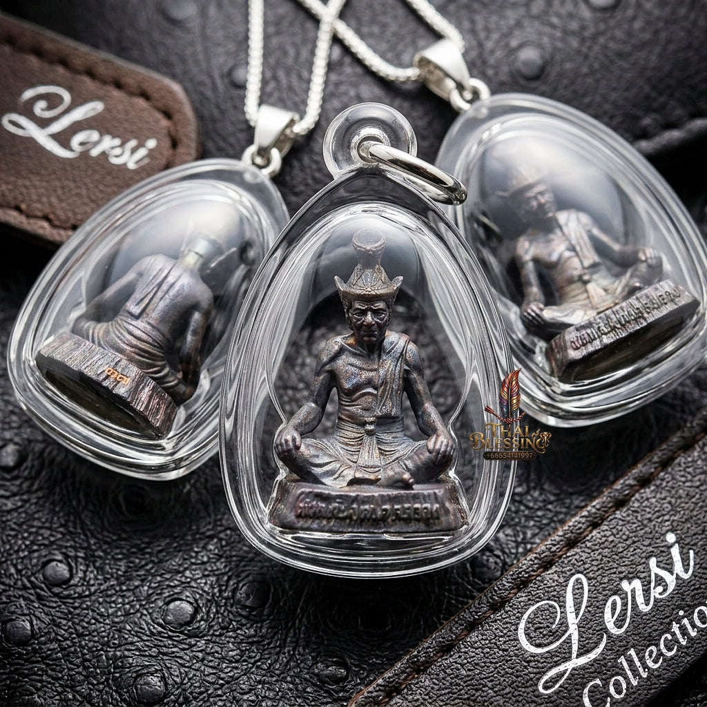 🔥 THE MONUMENTAL ESOTERIC MASTERPIECE OF DIVINE WISDOM, SUPREME ARTISTRY & INVINCIBLE PROTECTION: RUE SI NAROD - BLACK-PATINATED SAMRITH EDITION" Thai Blessing Co By RURUECHA