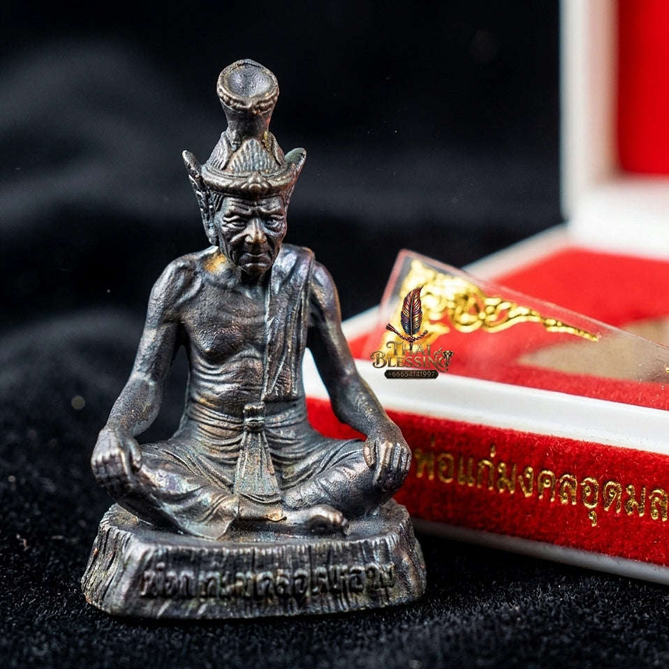 🔥 THE MONUMENTAL ESOTERIC MASTERPIECE OF DIVINE WISDOM, SUPREME ARTISTRY & INVINCIBLE PROTECTION: RUE SI NAROD - BLACK-PATINATED SAMRITH EDITION" Thai Blessing Co By RURUECHA