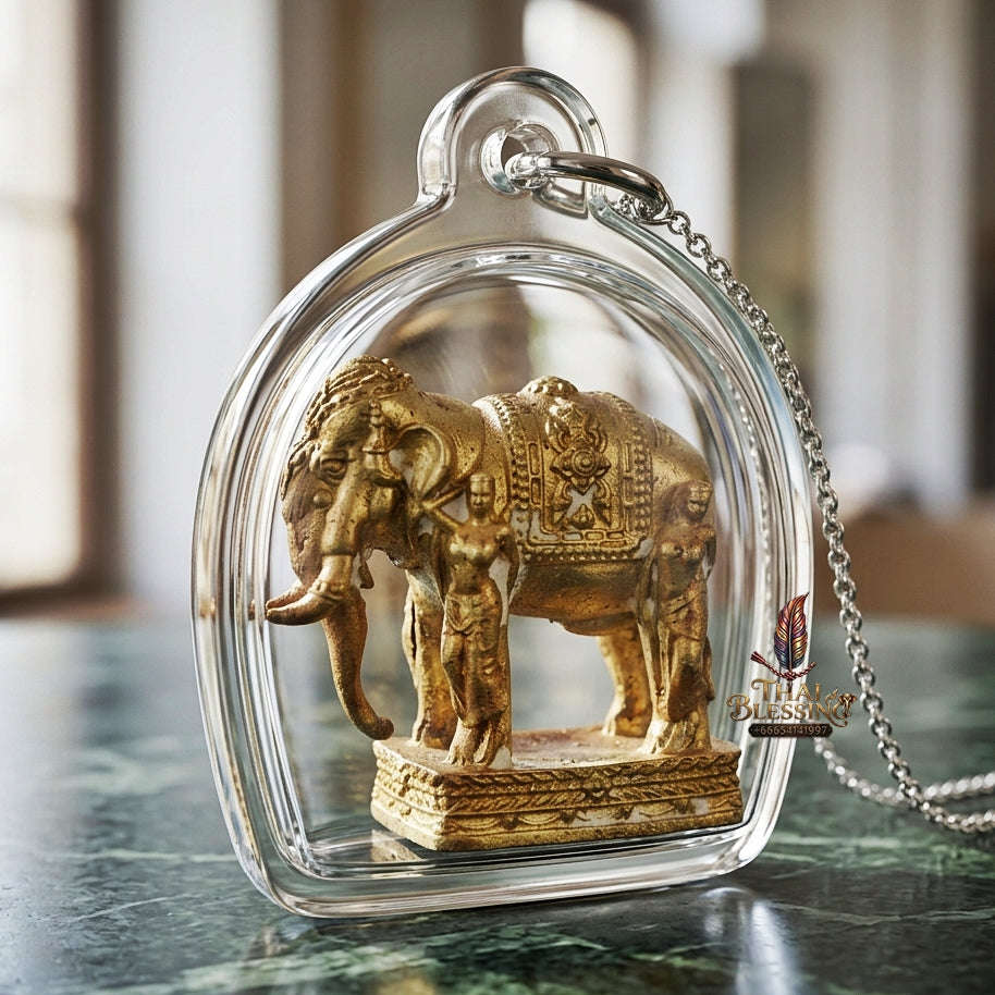 💥 THE MONUMENTAL ESOTERIC MASTERPIECE OF EXTREME LANNAN-ISAN WILD ELEVATION: THE FOUR-MASTER EMPOWERED "PHAYA HATTHI SANGWAS" (ULTRA-LIMITED BRONZE & ANCIENT CHANUAN EDITION, ONLY 269 PIECES WORLDWIDE)! Thai Blessing Co By RURUECHA