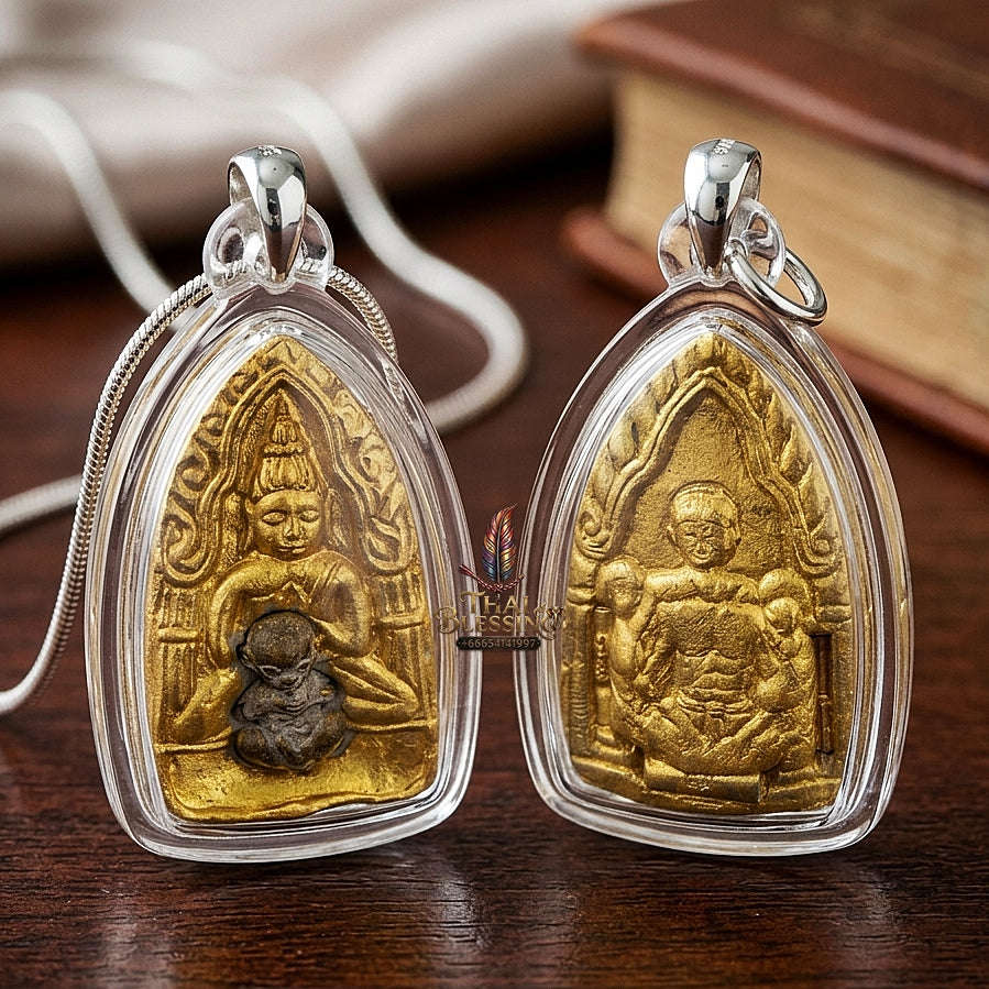 💥 THE MONUMENTAL ESOTERIC MASTERPIECE OF NECROMANTIC SPELLS & ANCIENT METAL ALCHEMY: THE ACHAN ONG-ART SEENGAM KHUNPHAEN RAI MON PHRAI KUMAR (BE 2566)! Thai Blessing Co By RURUECHA