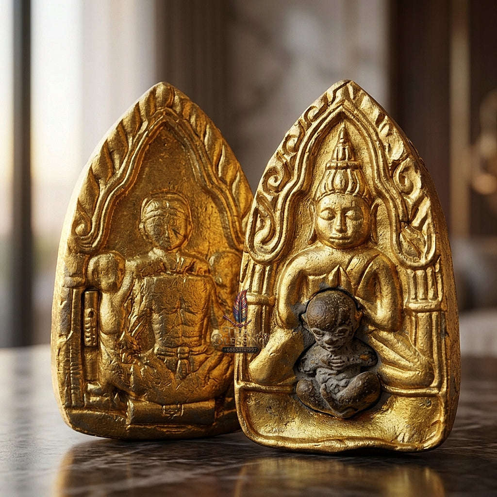 💥 THE MONUMENTAL ESOTERIC MASTERPIECE OF NECROMANTIC SPELLS & ANCIENT METAL ALCHEMY: THE ACHAN ONG-ART SEENGAM KHUNPHAEN RAI MON PHRAI KUMAR (BE 2566)! Thai Blessing Co By RURUECHA