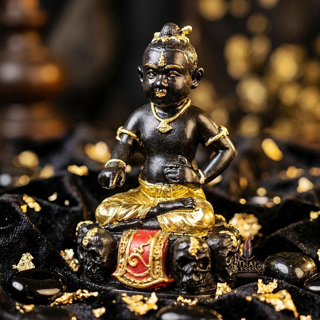 👶 THE MONUMENTAL ESOTERIC MASTERPIECE OF NINE-GHOST NECROMANCY, ALCHEMICAL BRONZE SOVEREIGNTY & EXTREME WEALTH: KUMAN GAO KOT Thai Blessing Co By RURUECHA