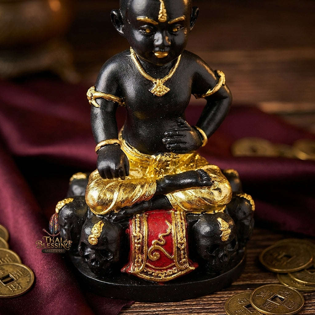 👶 THE MONUMENTAL ESOTERIC MASTERPIECE OF NINE-GHOST NECROMANCY, ALCHEMICAL BRONZE SOVEREIGNTY & EXTREME WEALTH: KUMAN GAO KOT Thai Blessing Co By RURUECHA