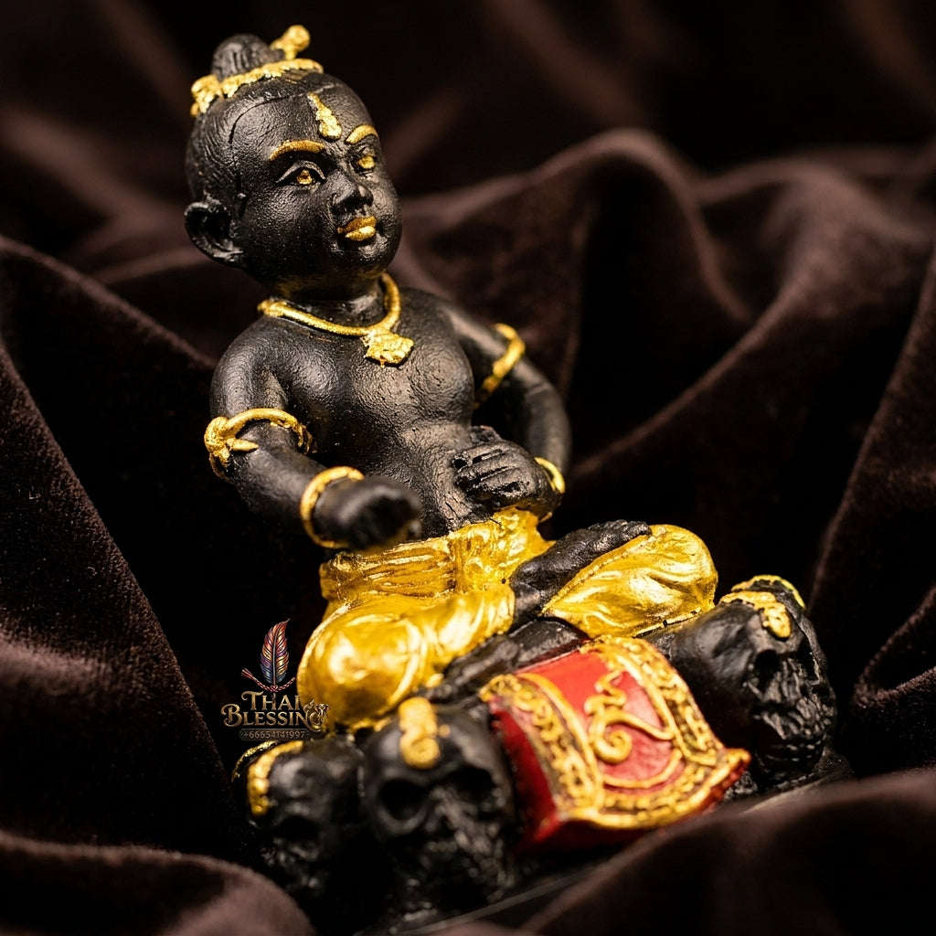 👶 THE MONUMENTAL ESOTERIC MASTERPIECE OF NINE-GHOST NECROMANCY, ALCHEMICAL BRONZE SOVEREIGNTY & EXTREME WEALTH: KUMAN GAO KOT Thai Blessing Co By RURUECHA