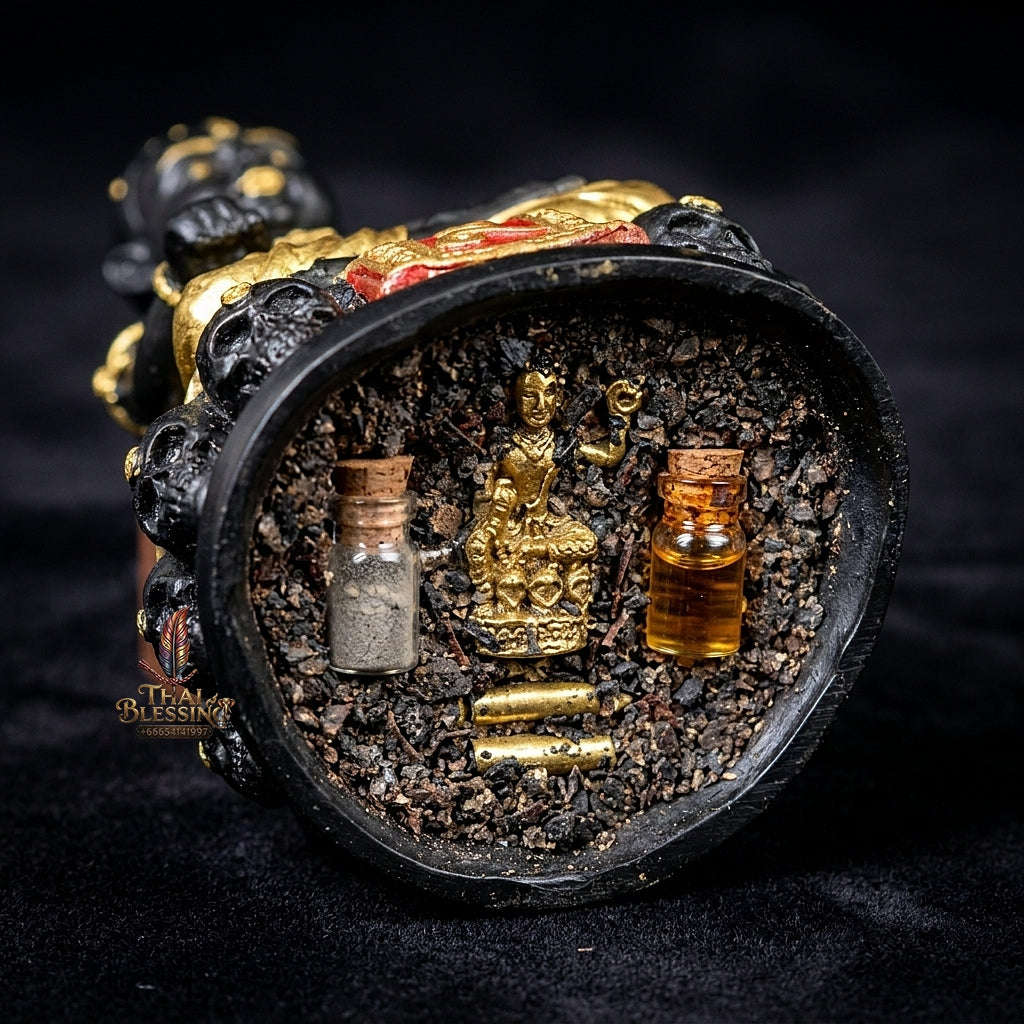 👶 THE MONUMENTAL ESOTERIC MASTERPIECE OF NINE-GHOST NECROMANCY, ALCHEMICAL BRONZE SOVEREIGNTY & EXTREME WEALTH: KUMAN GAO KOT Thai Blessing Co By RURUECHA