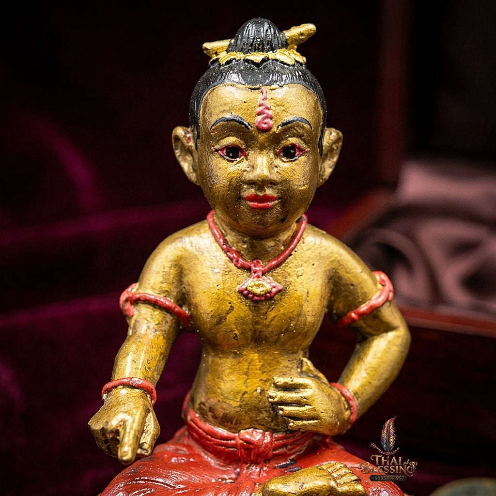 👶 THE MONUMENTAL ESOTERIC MASTERPIECE OF NINE-GHOST NECROMANCY, ALCHEMICAL BRONZE SOVEREIGNTY & EXTREME WEALTH: KUMAN GAO KOT Thai Blessing Co By RURUECHA