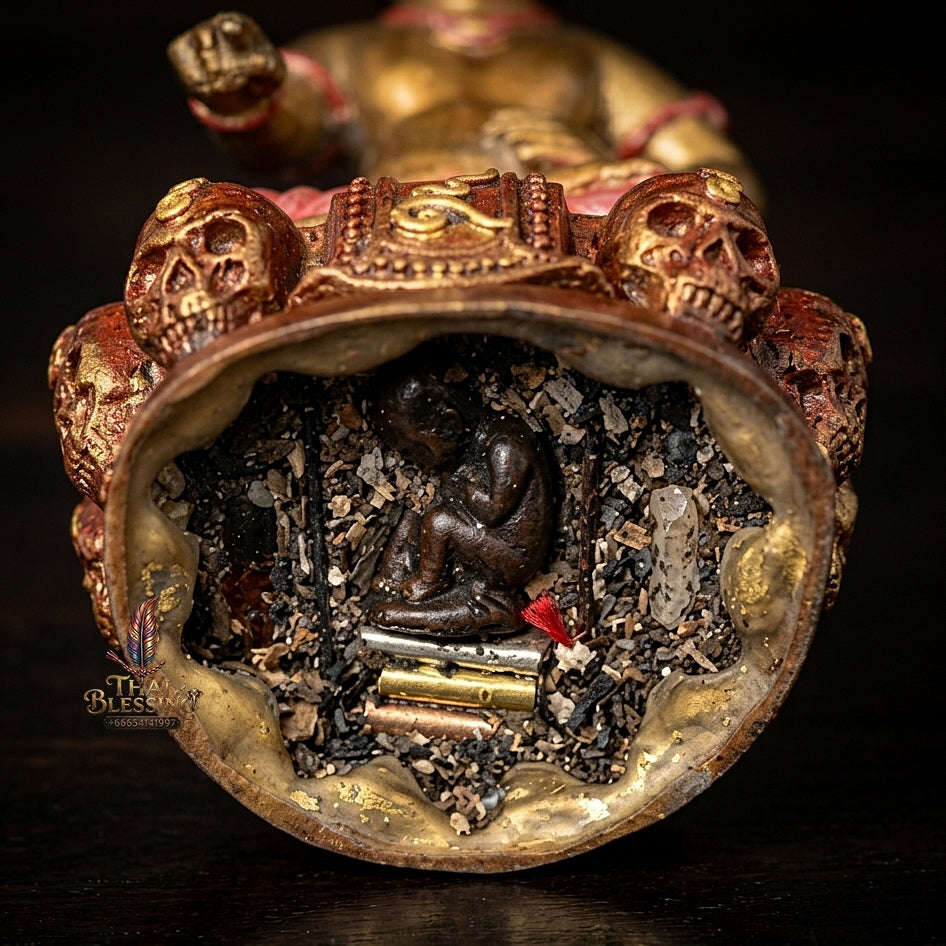 👶 THE MONUMENTAL ESOTERIC MASTERPIECE OF NINE-GHOST NECROMANCY, ALCHEMICAL BRONZE SOVEREIGNTY & EXTREME WEALTH: KUMAN GAO KOT Thai Blessing Co By RURUECHA