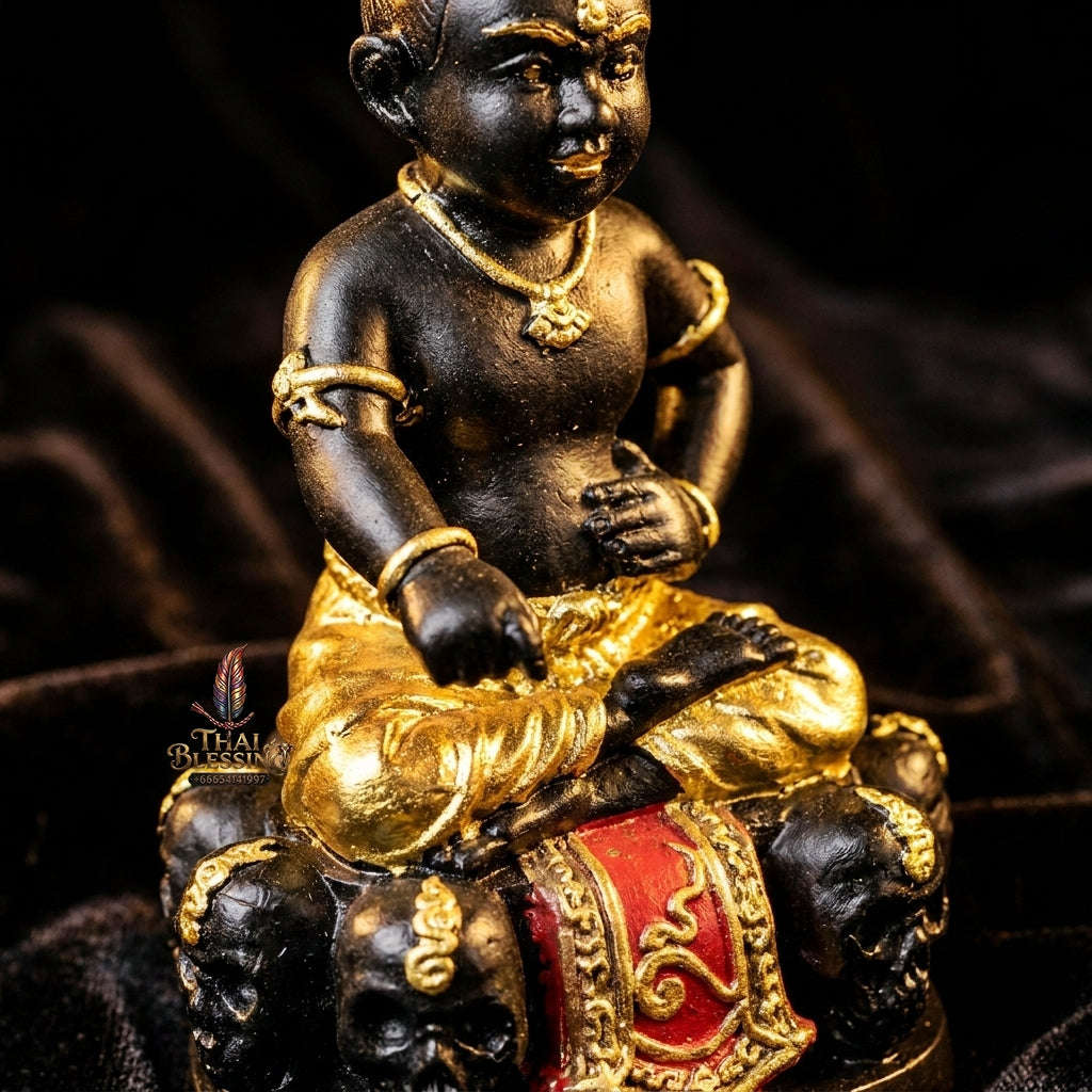 👶 THE MONUMENTAL ESOTERIC MASTERPIECE OF NINE-GHOST NECROMANCY, ALCHEMICAL BRONZE SOVEREIGNTY & EXTREME WEALTH: KUMAN GAO KOT Thai Blessing Co By RURUECHA
