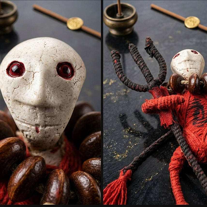 🧵 THE MONUMENTAL ESOTERIC MASTERPIECE OF RED-ROPE NECROMANTIC ANIMATION, PHRAYA KAN SORCERY & SOVEREIGN SPIRITUAL GUARDIANSHIP: HUN PHAYONT MON PHRA KAN Thai Blessing Co By RURUECHA