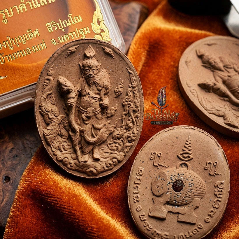🌿 THE MONUMENTAL FOREST HERMIT MASTERPIECE OF ULTIMATE WEALTH, ROAMING FREEDOM & DIVINE BLESSINGS: RUE SI DOEN DONG - POO HAI RUAY EDITION" Thai Blessing Co By RURUECHA