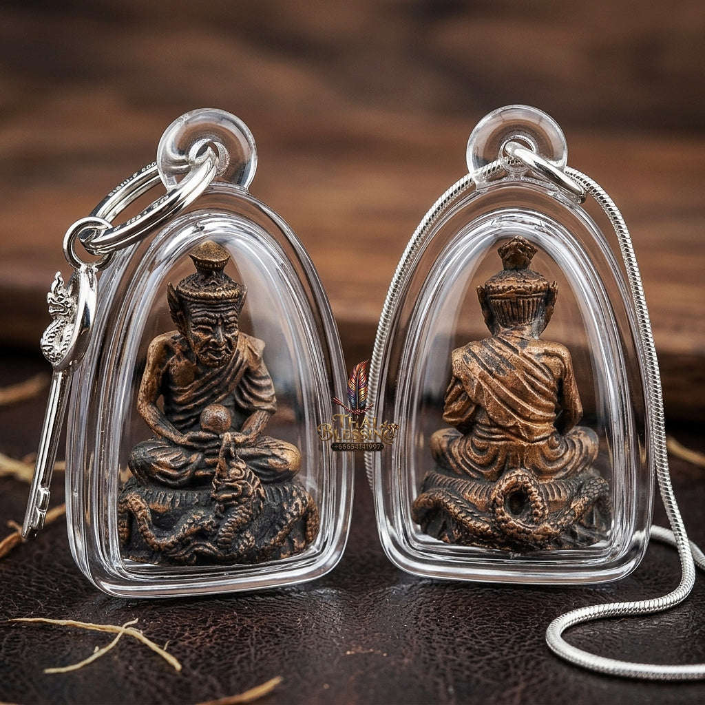 💥 THE MONUMENTAL ISAN MASTERPIECE OF ANCESTRAL RISHI SOVEREIGNTY & SACRED CHANUAN BRONZE METALLURGY: THE LUANG PU BOONMEE WAT KLUM BAAN YASOTHON BOROMAKHRU PHOO RUE-SI NAROD (SACRED CHANUAN ALLOY EDITION, BE 2559)! Thai Blessing Co By RURUECHA