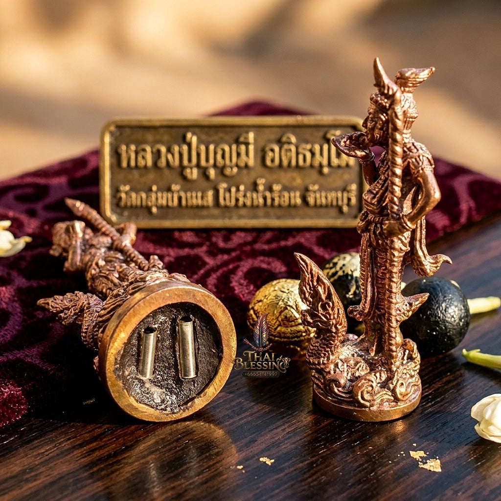 💥 THE MONUMENTAL ISAN MASTERPIECE OF SOVEREIGN HERMIT ALCHEMY & SACRED SAMRIT BRONZE METALLURGY: THE LUANG PU BOONMEE WAT KLUM BAAN YASOTHON BOROMAKHRU PHOO RUE-SI SITTHI KODOM (SACRED SAMRIT BRONZE EDITION, BE 2559)! Thai Blessing Co By