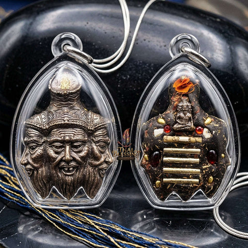 🔥 THE MONUMENTAL KANCHANABURI FOREST MASTERPIECE OF SUPREME BRAHMA-SAGE WISDOM, ALCHEMICAL SAMRITH BRONZE & FORTUNE-ELEVATING SOVEREIGNTY: HNAEN KRU POO RUE SI PHROMMA MET Thai Blessing Co By RURUECHA