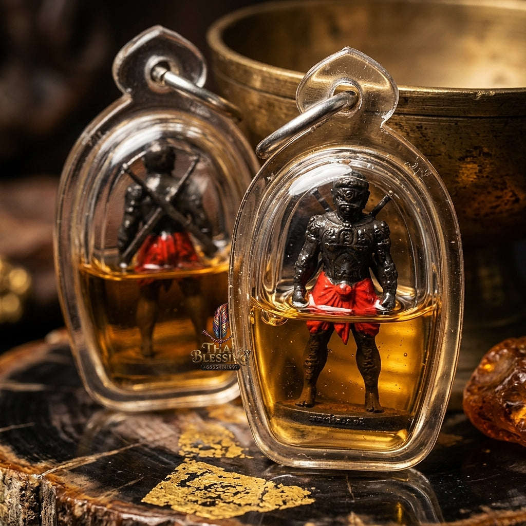 💥 THE MONUMENTAL KANCHANABURI MASTERPIECE OF GUARDIAN GOLEM SORCERY & BLACK-OXIDIZED CHANUAN METALLURGY: Thai Blessing Co By RURUECHA
