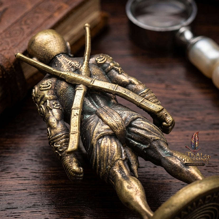 💥 THE MONUMENTAL KANCHANABURI MASTERPIECE OF GUARDIAN GOLEM SORCERY & REFINED BRONZE METALLURGY: THE LUANG PU YEN WAT KAENG SADAO HUN PAYONT KONG RITH (PURE BRONZE EDITION, BE 2569 / 2026)! Thai Blessing Co By RURUECHA