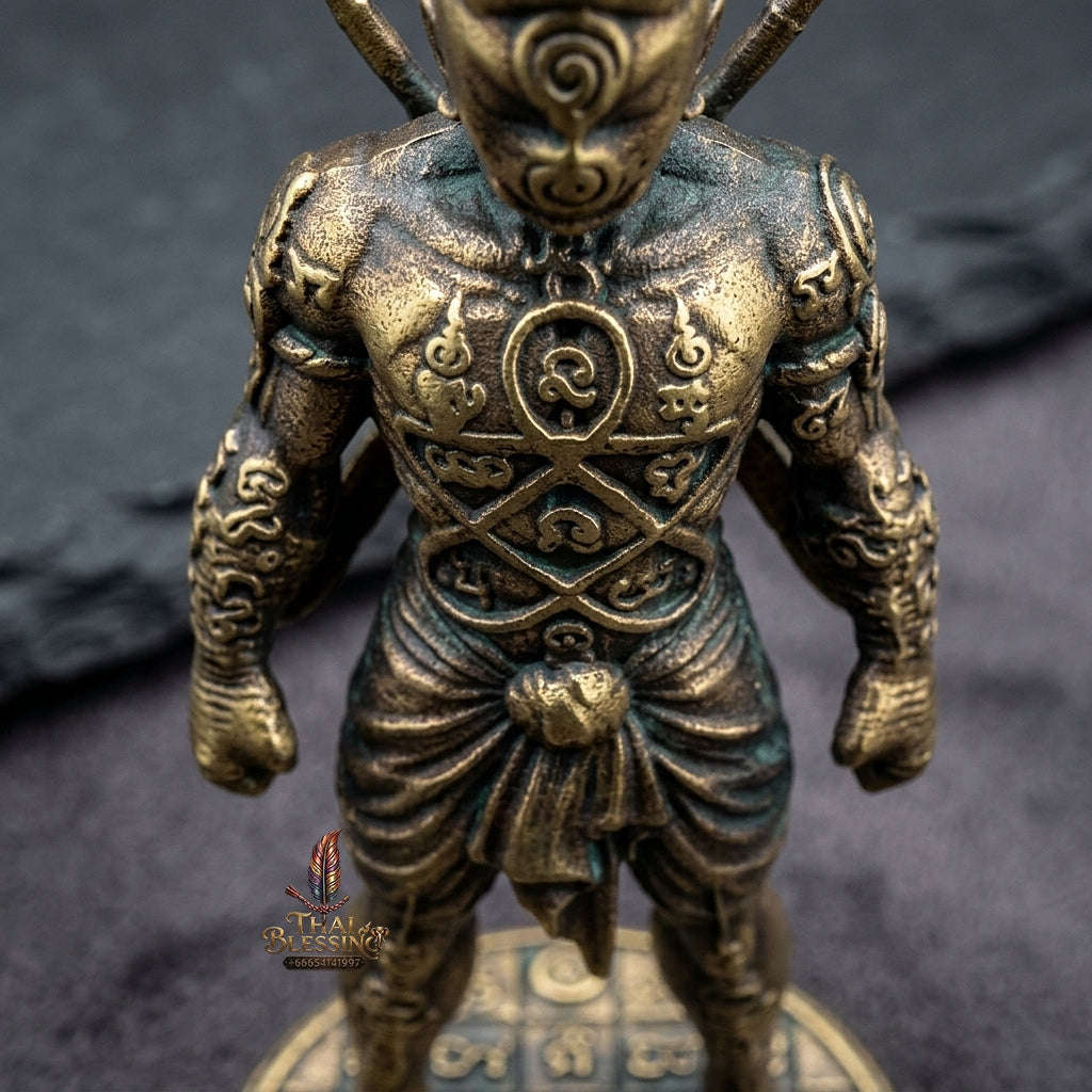 💥 THE MONUMENTAL KANCHANABURI MASTERPIECE OF GUARDIAN GOLEM SORCERY & REFINED BRONZE METALLURGY: THE LUANG PU YEN WAT KAENG SADAO HUN PAYONT KONG RITH (PURE BRONZE EDITION, BE 2569 / 2026)! Thai Blessing Co By RURUECHA